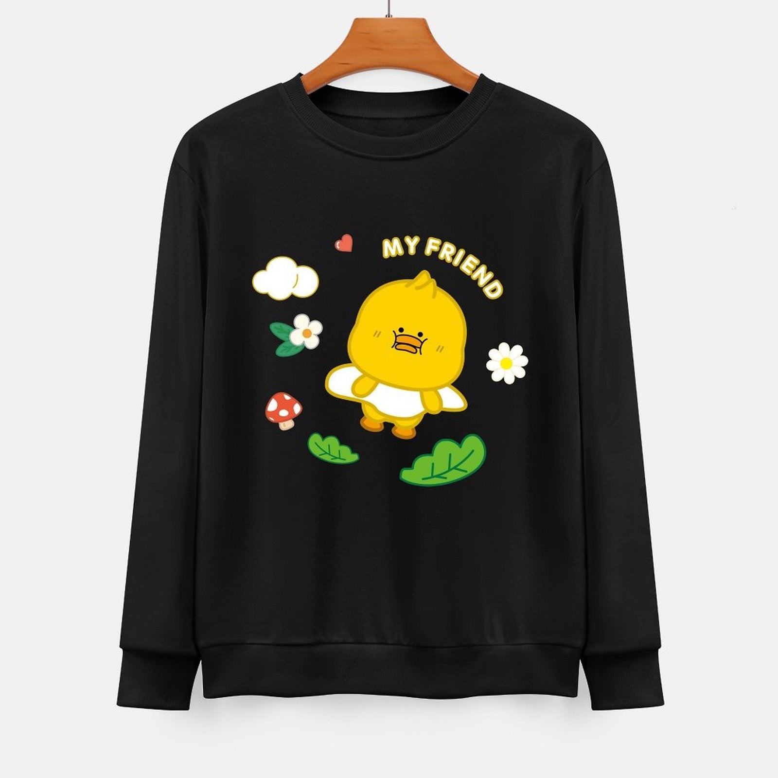 Front Patterned Long Sleeve TopFundraising EasyStyle